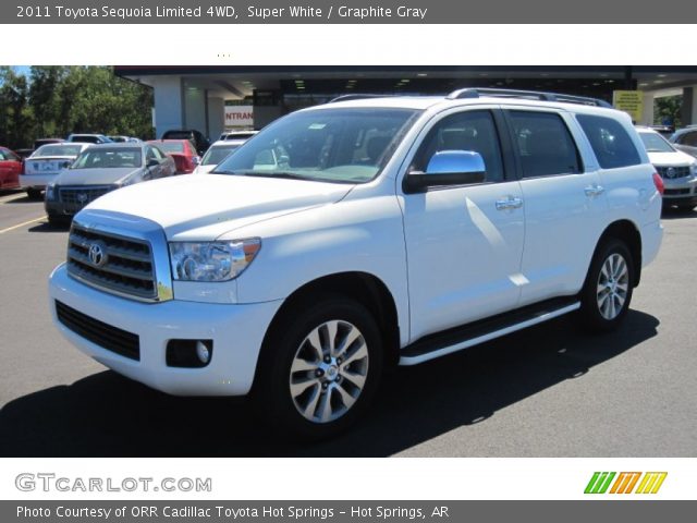 2011 Toyota Sequoia Limited 4WD in Super White