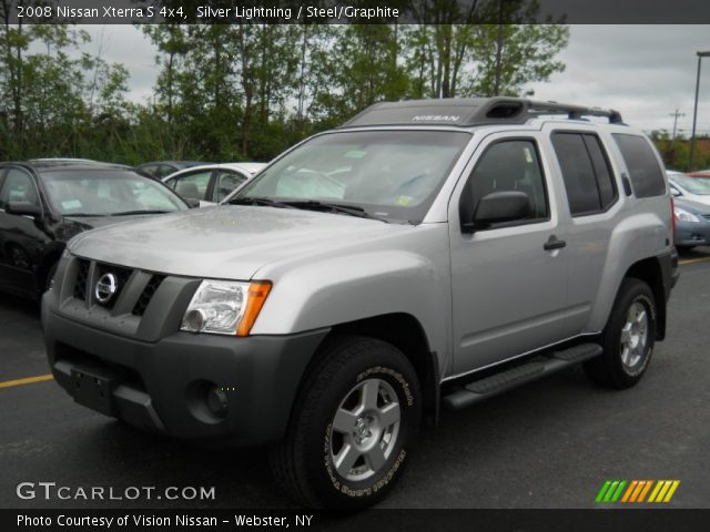 2008 Nissan Xterra S 4x4 in Silver Lightning