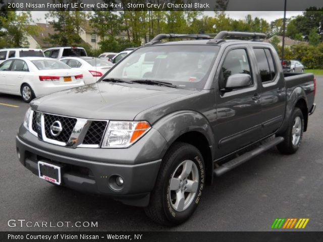 2008 Nissan Frontier LE Crew Cab 4x4 in Storm Grey