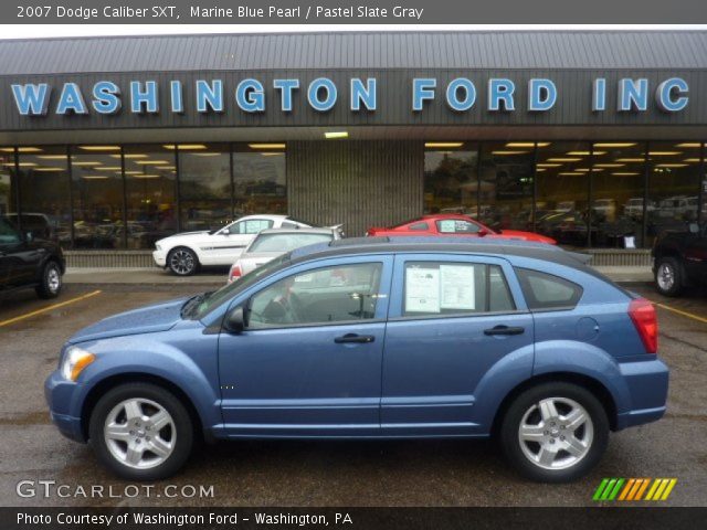 2007 Dodge Caliber SXT in Marine Blue Pearl