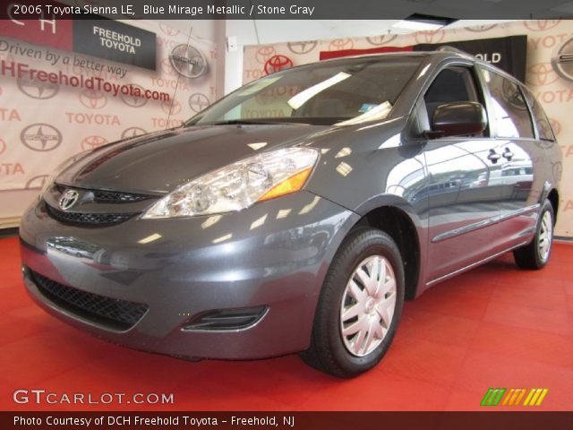 2006 Toyota Sienna LE in Blue Mirage Metallic