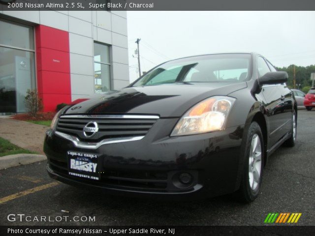 2008 Nissan Altima 2.5 SL in Super Black