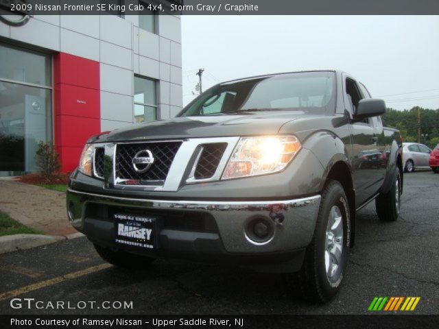 2009 Nissan Frontier SE King Cab 4x4 in Storm Gray
