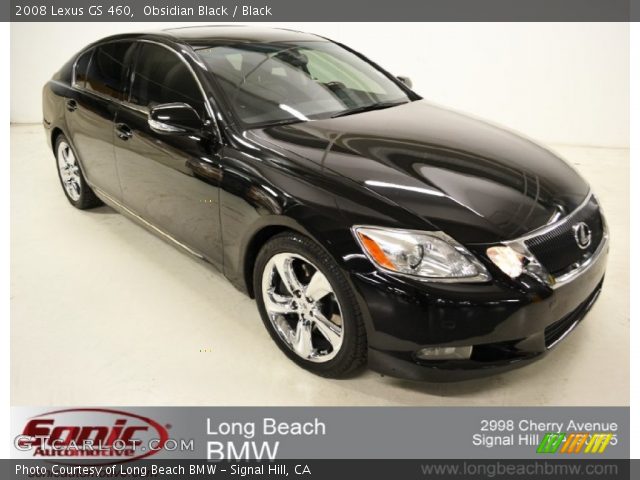 2008 Lexus GS 460 in Obsidian Black