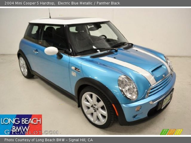 2004 Mini Cooper S Hardtop in Electric Blue Metallic