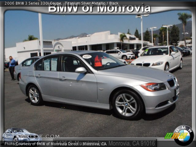 2006 BMW 3 Series 330i Coupe in Titanium Silver Metallic