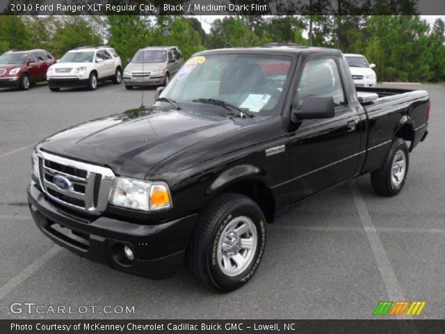 2010 Ford Ranger XLT Regular Cab in Black