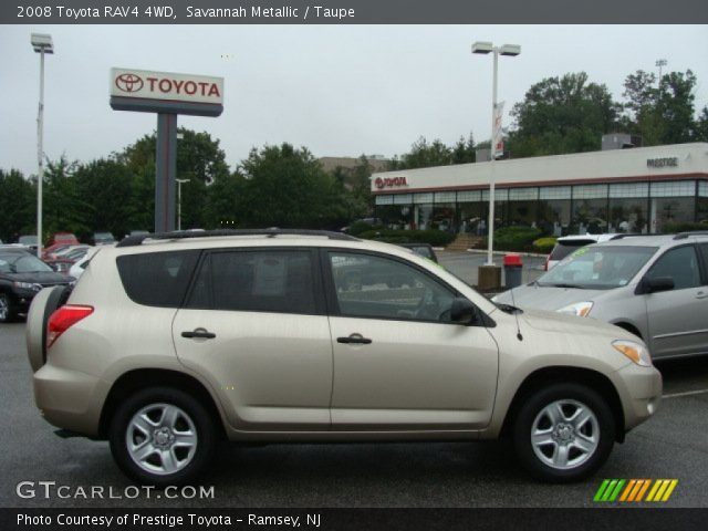 2008 Toyota RAV4 4WD in Savannah Metallic
