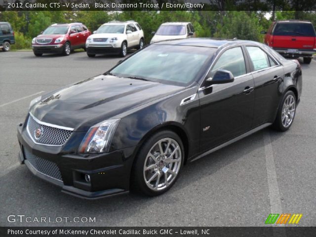 2012 Cadillac CTS -V Sedan in Black Diamond Tricoat