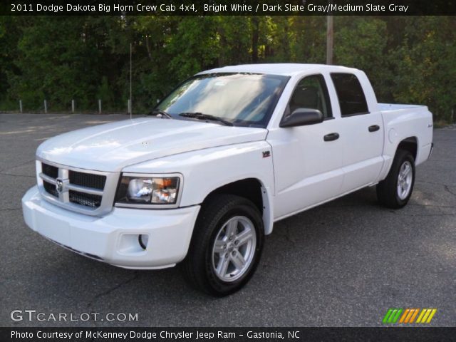 2011 Dodge Dakota Big Horn Crew Cab 4x4 in Bright White