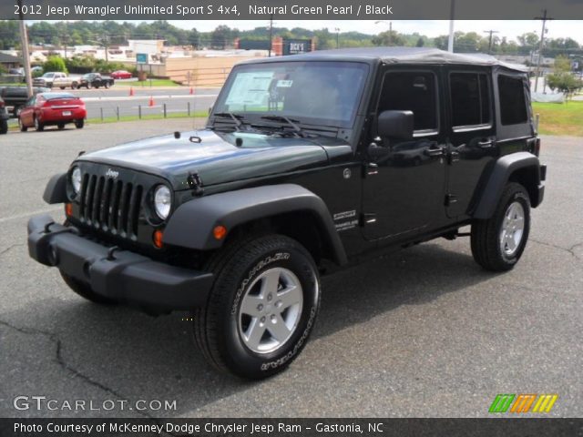 2012 Jeep Wrangler Unlimited Sport S 4x4 in Natural Green Pearl