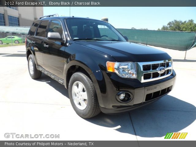 2012 Ford Escape XLT in Ebony Black