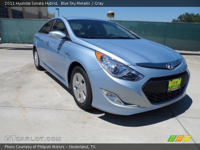 2011 Hyundai Sonata Hybrid in Blue Sky Metallic