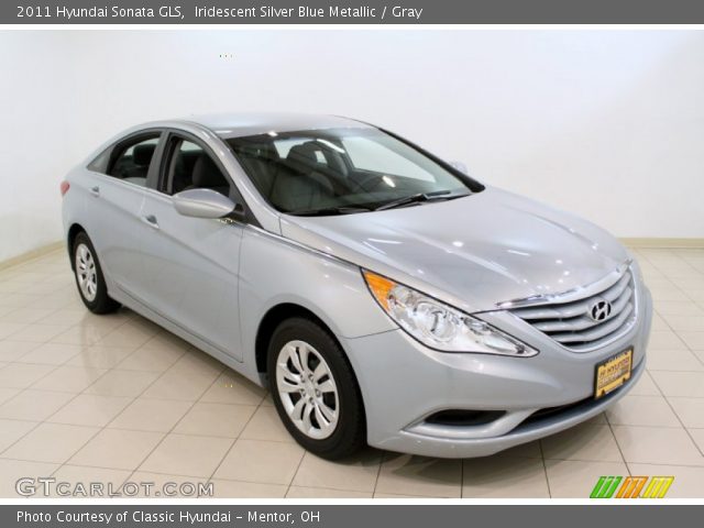 2011 Hyundai Sonata GLS in Iridescent Silver Blue Metallic