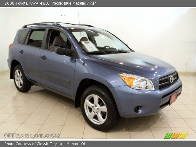 2008 Toyota RAV4 4WD in Pacific Blue Metallic