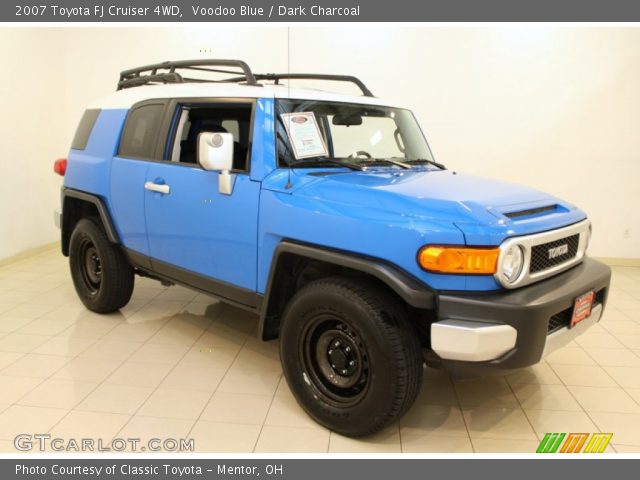 2007 Toyota FJ Cruiser 4WD in Voodoo Blue