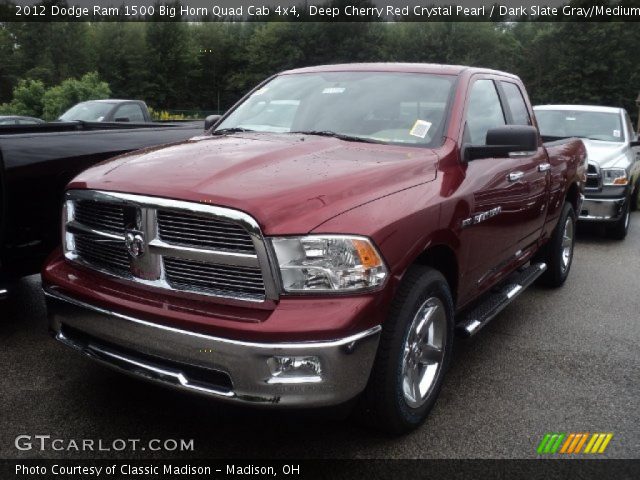 2012 Dodge Ram 1500 Big Horn Quad Cab 4x4 in Deep Cherry Red Crystal Pearl