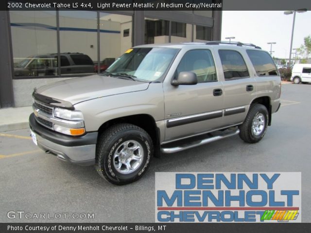 2002 Chevrolet Tahoe LS 4x4 in Light Pewter Metallic