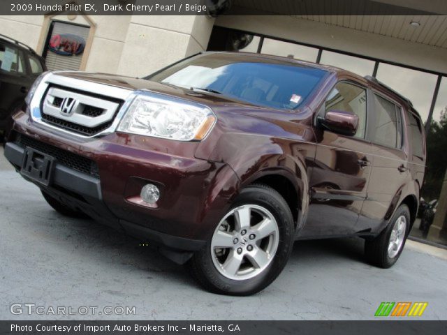 2009 Honda Pilot EX in Dark Cherry Pearl