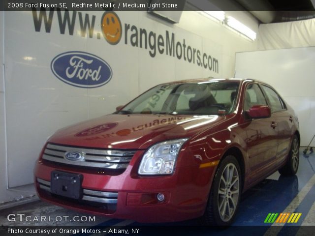 2008 Ford Fusion SE in Redfire Metallic