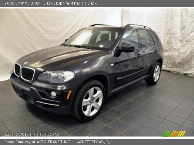 2008 BMW X5 3.0si in Black Sapphire Metallic