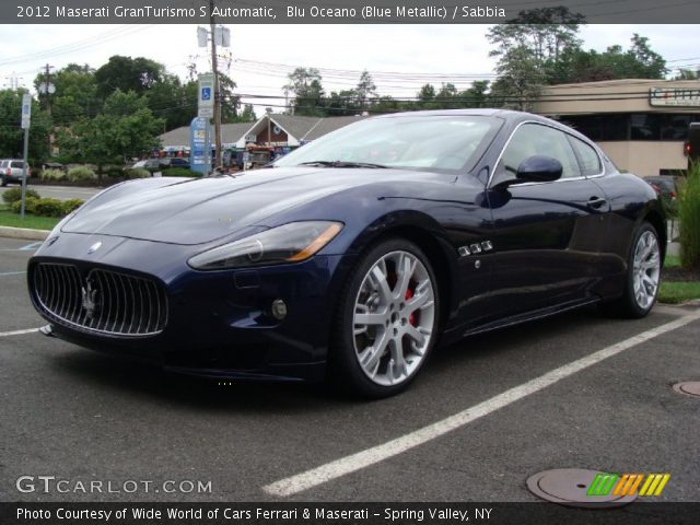 2012 Maserati GranTurismo S Automatic in Blu Oceano (Blue Metallic)