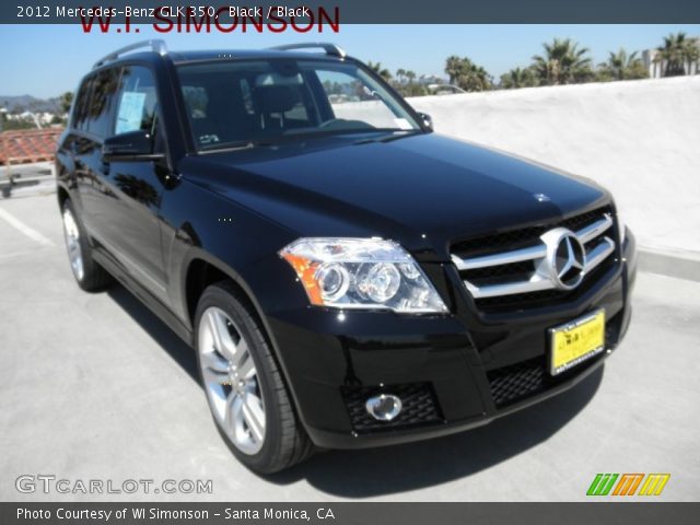 2012 Mercedes-Benz GLK 350 in Black