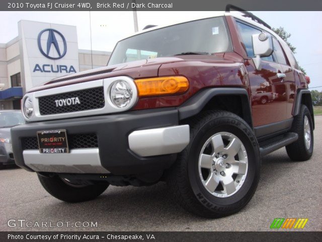 2010 Toyota FJ Cruiser 4WD in Brick Red