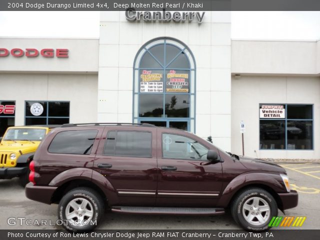 2004 Dodge Durango Limited 4x4 in Deep Molten Red Pearl