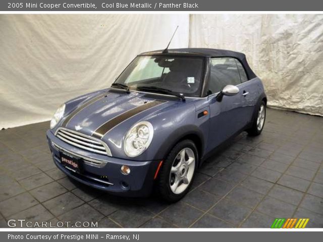 2005 Mini Cooper Convertible in Cool Blue Metallic