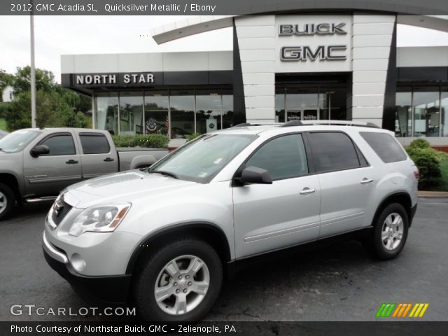 2012 GMC Acadia SL in Quicksilver Metallic