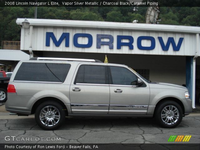 2008 Lincoln Navigator L Elite in Vapor Silver Metallic