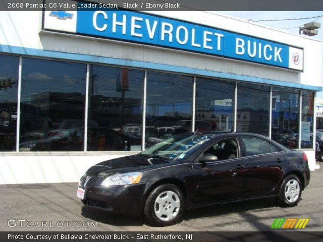 2008 Pontiac G6 Value Leader Sedan in Black