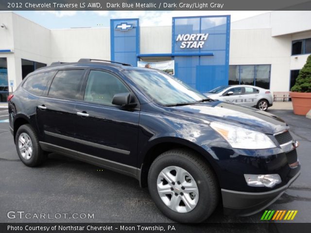 2012 Chevrolet Traverse LS AWD in Dark Blue Metallic