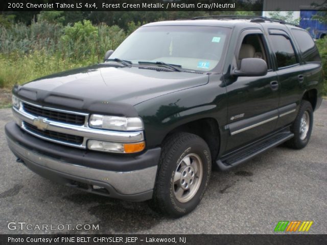 2002 Chevrolet Tahoe LS 4x4 in Forest Green Metallic