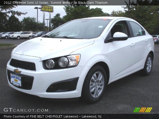 2012 Chevrolet Sonic LS Sedan in Summit White