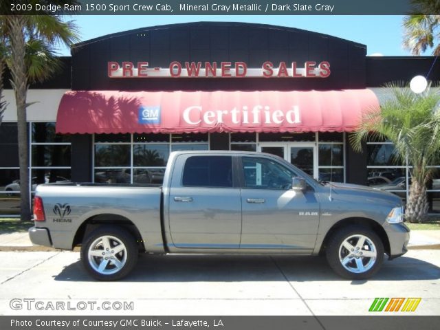 2009 Dodge Ram 1500 Sport Crew Cab in Mineral Gray Metallic