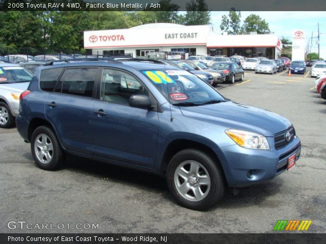 2008 Toyota RAV4 4WD in Pacific Blue Metallic