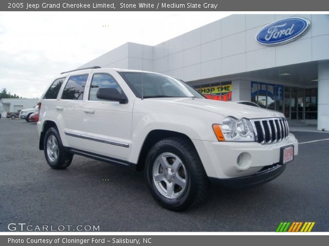 2005 Jeep Grand Cherokee Limited in Stone White