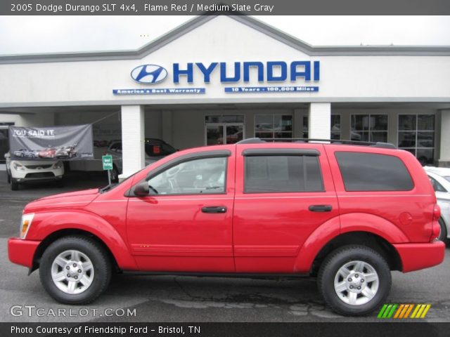 2005 Dodge Durango SLT 4x4 in Flame Red