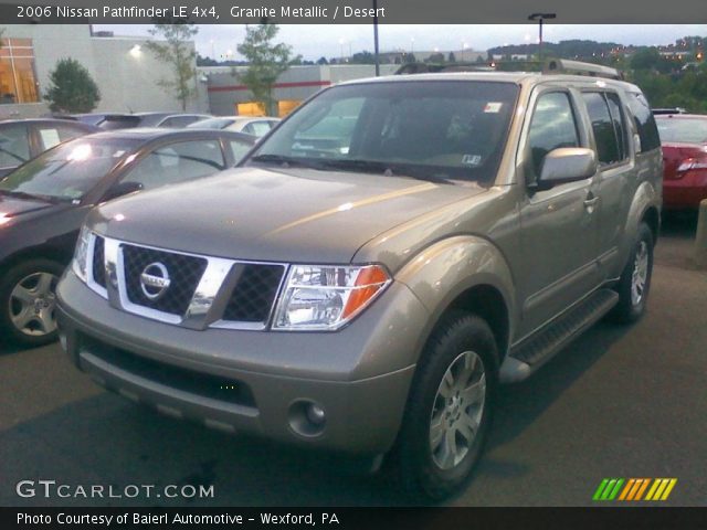 2006 Nissan Pathfinder LE 4x4 in Granite Metallic