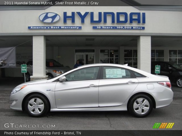 2011 Hyundai Sonata Hybrid in Silver Frost Metallic