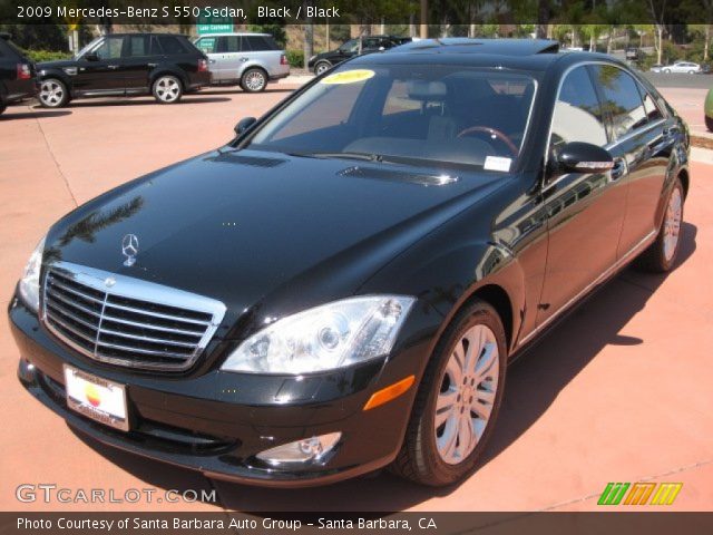 2009 Mercedes-Benz S 550 Sedan in Black
