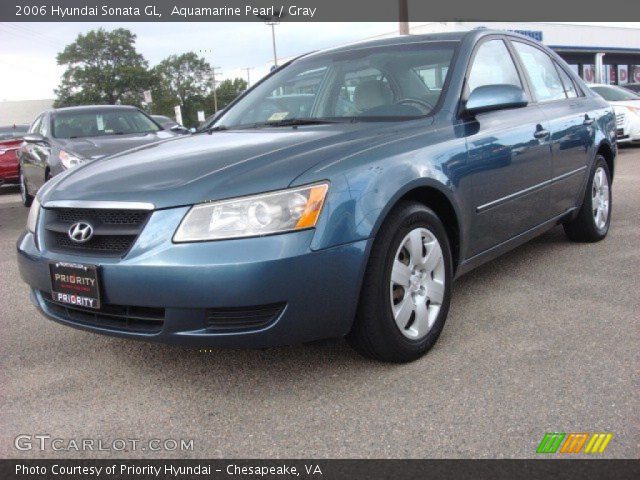 2006 Hyundai Sonata GL in Aquamarine Pearl