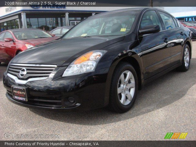 2008 Nissan Altima 2.5 SL in Super Black