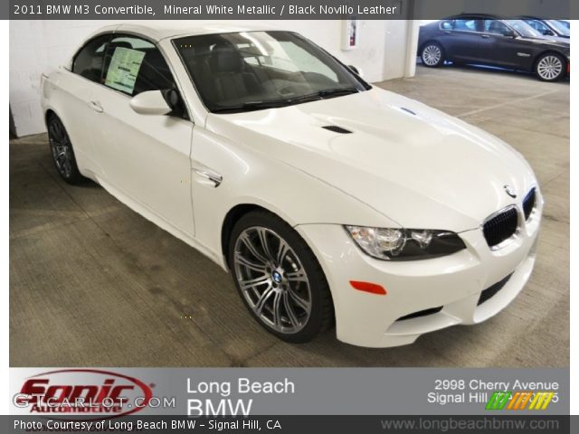 2011 BMW M3 Convertible in Mineral White Metallic