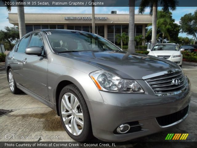 2010 Infiniti M 35 Sedan in Platinum Graphite