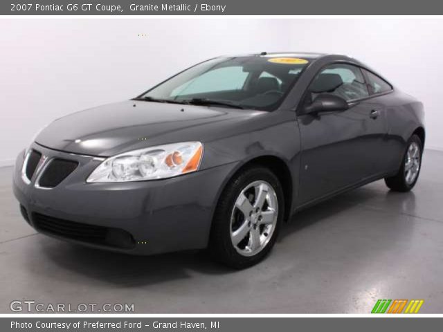 2007 Pontiac G6 GT Coupe in Granite Metallic