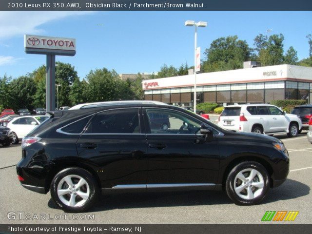 2010 Lexus RX 350 AWD in Obsidian Black