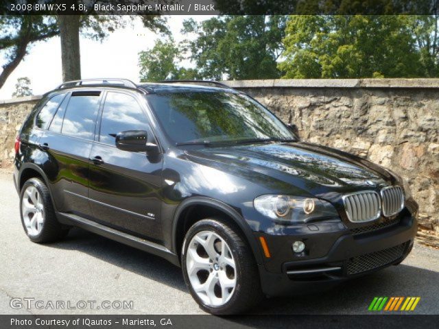 2008 BMW X5 4.8i in Black Sapphire Metallic